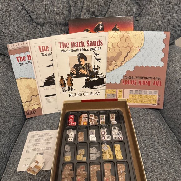 The Dark Sands: War in North Africa, 1940-42 (opened, punched, sorted) - Picture 7 of 12